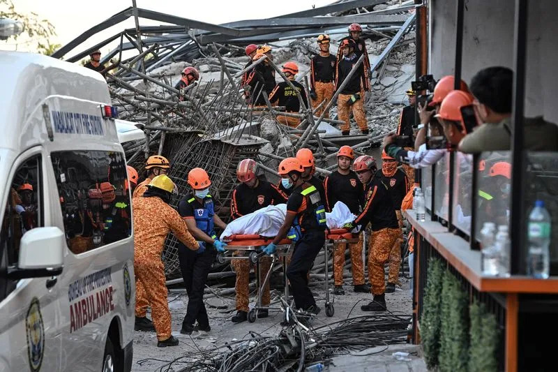 Philippine Rescuers Race to Find Survivors After Angeles Building Collapse; Death Toll Rises to Four