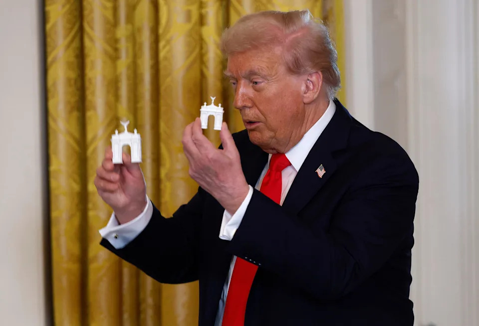 Veterans Say Trump 'Dishonored' Memorial Day With Partisan Post; Critics Point To Past Remarks And Controversial Arch Plan