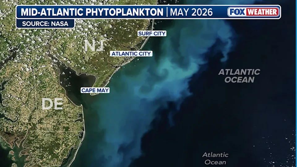 Tropski Tirkiz Na Istočnoj Obali: Zašto Je More Postalo Neobično Svetlo Duž Mid‑Atlantic Bight-a