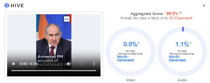 Lažan video pod imenom Euronews tvrdi da je portparolka Pašinjana optužila premijera — nije tačno