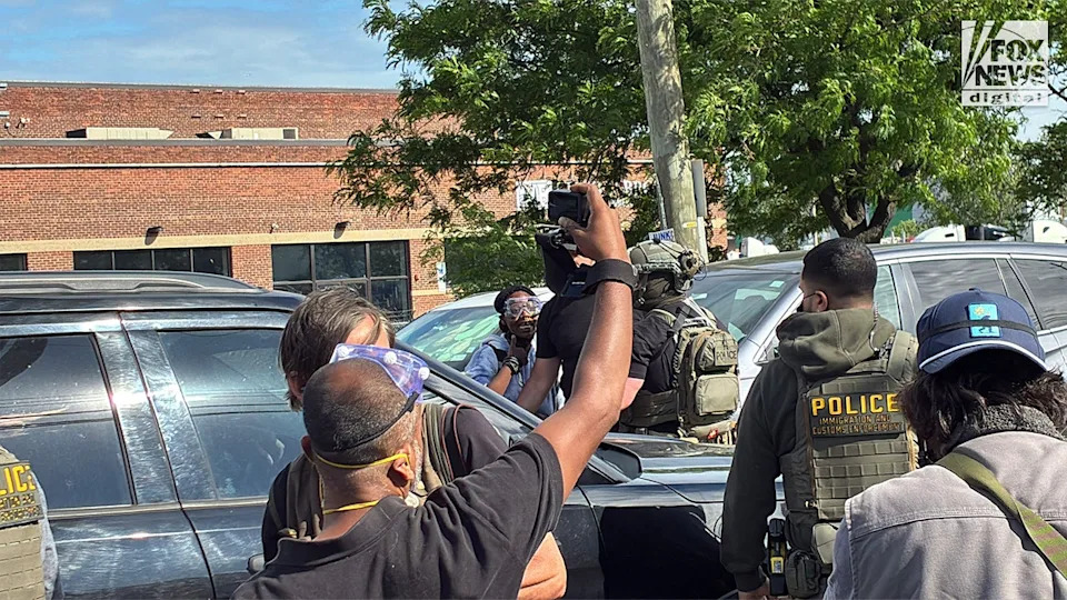 Tensions Flare at Delaney Hall: Protesters and Federal Agents Clash in Newark