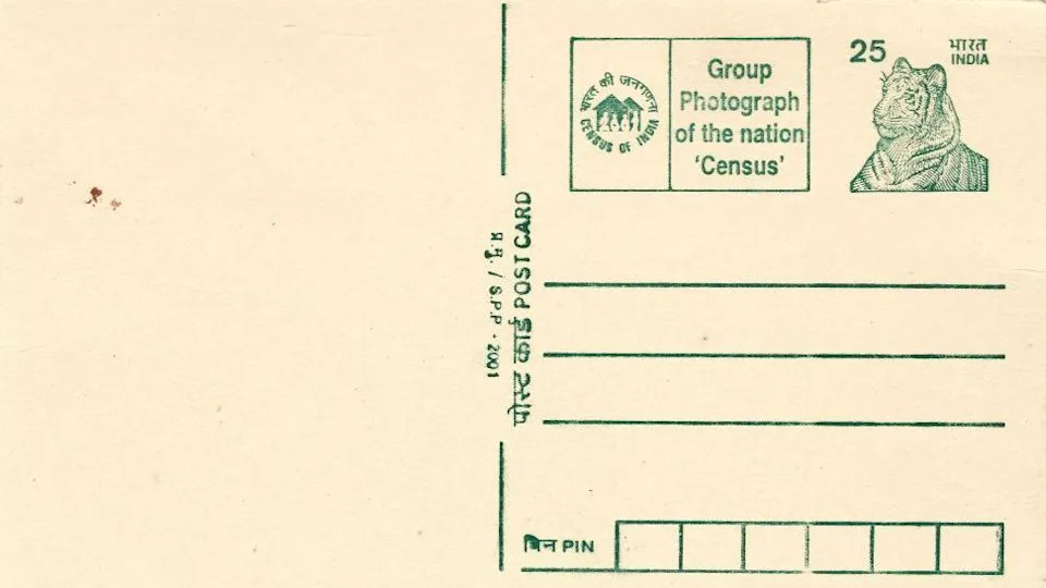 How Stamps, Postmarks and Postmen Helped India Count Its People — And What That Means for a Digital Census