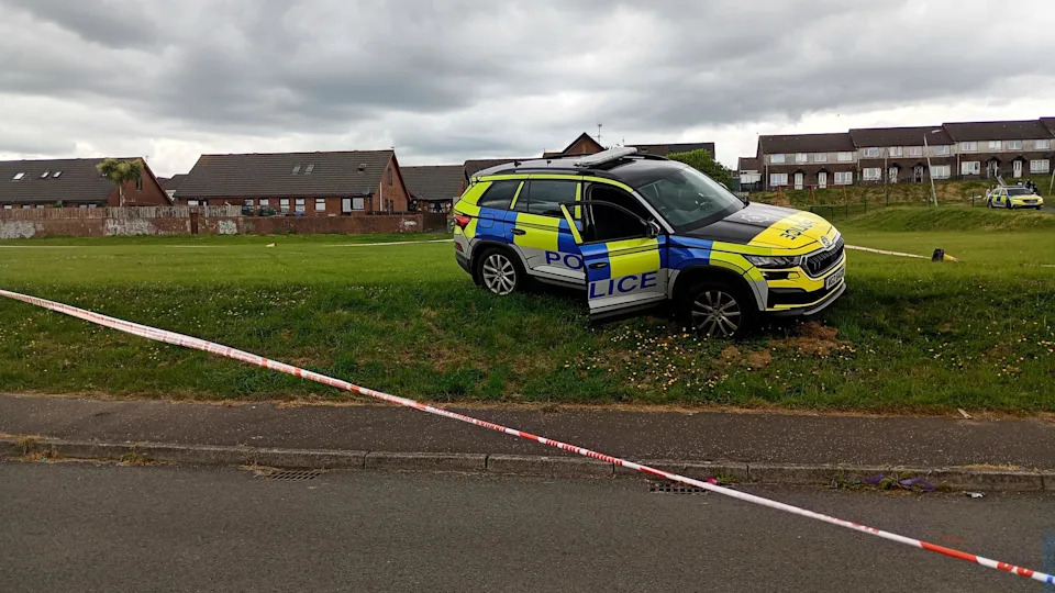 Officer Fires Shot Before Being Struck By Stolen Police Car In Downpatrick