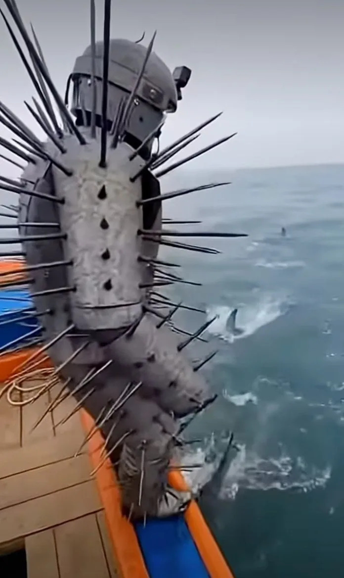 Lažan viralni video: 'Cactus Suit' — ronioc u bodljikavom odelu verovatno je AI-generisan