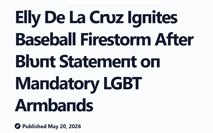 Fact Check: Viral Claims That Athletes Called Mandatory LGBT Armbands a “Political Charade” Are False — Linked To Vietnam-Based Spam