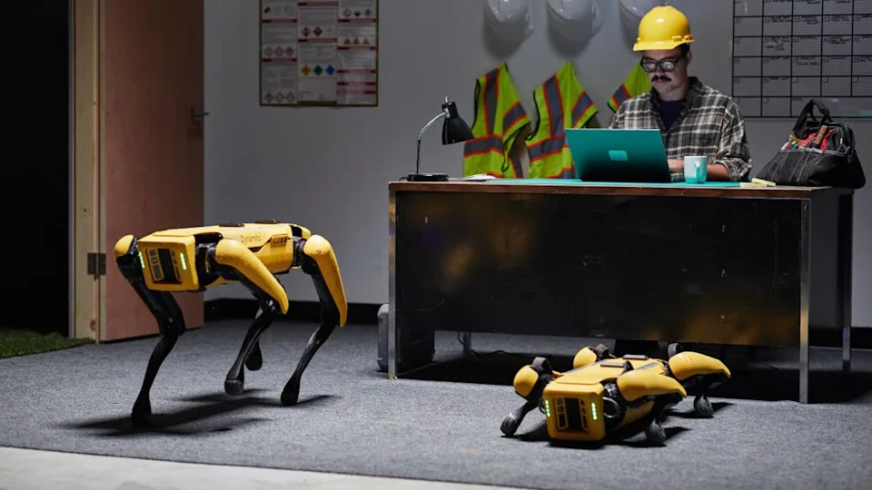 Spot Robotski Psi Hyundaija Na Dužnosti Tokom Svetskog Prvenstva — Ne Skeniraju Lica