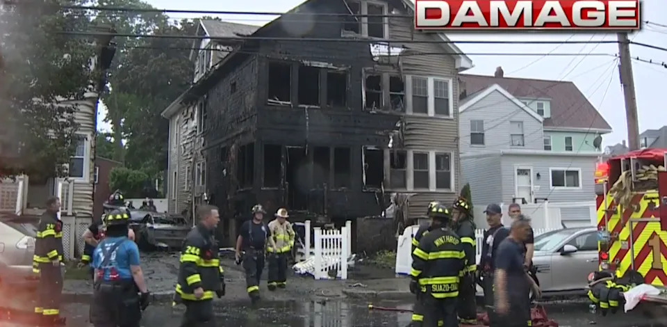 EV Battery Blaze Devastates Winthrop Neighborhood — Two Homes Destroyed, Four Families Displaced