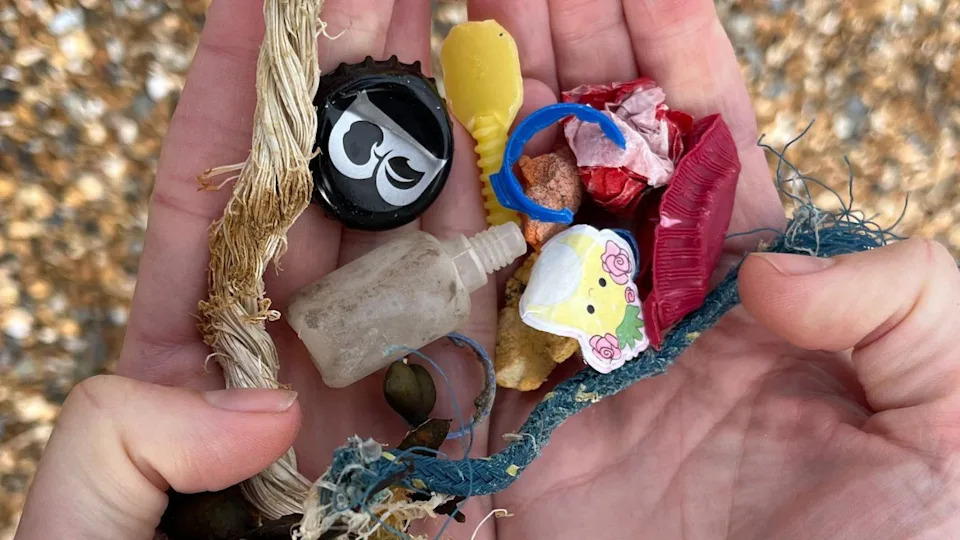 Sestra iz Brightona Pretvara Plastiku Sa Plaže U Umetnost — Borba Protiv Morskog Otpada