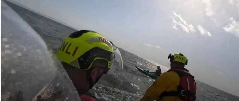Eight-Year-Old Marley Helps Rescue Grandad After Kayak Capsizes and Drifts 2.5 Miles
