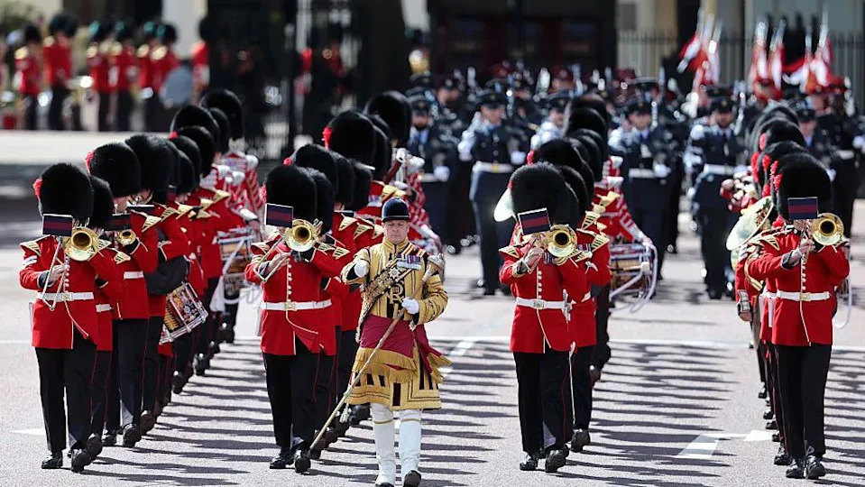 Trooping the Colour: Crowds Flock To Celebrate King Charles III's Official Birthday