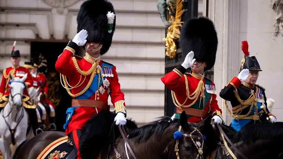 Trooping the Colour: Crowds Flock To Celebrate King Charles III's Official Birthday
