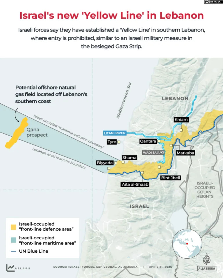 Al Jazeera: Izrael De Fakto Proširio Kontrolu Za Oko 1.000 km² U Gazi, Južnom Libanu I Južnoj Siriji
