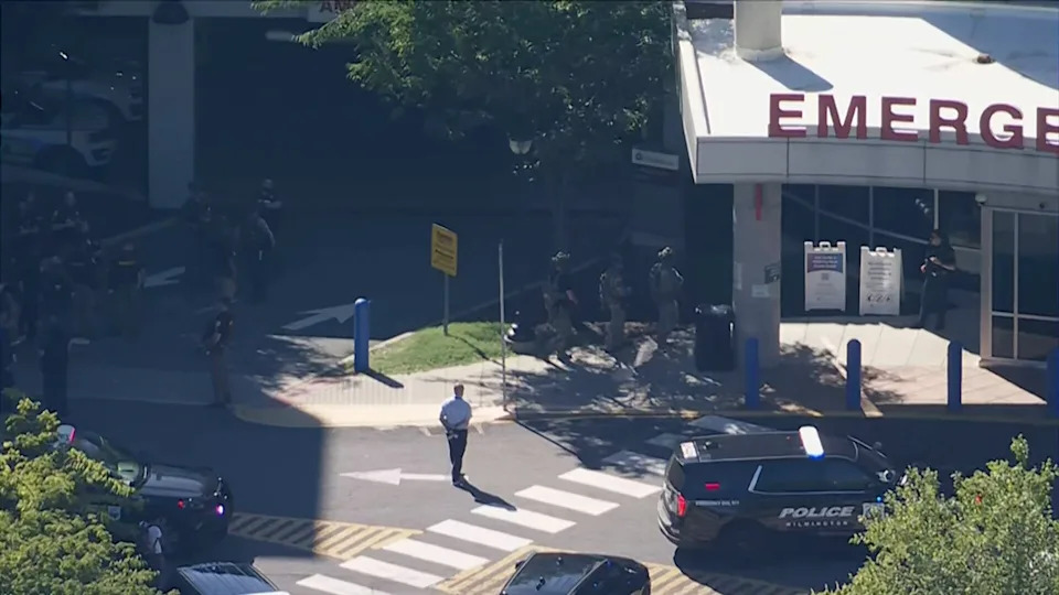 Manhunt Underway After Two Hospital Workers Shot At Wilmington Hospital, Delaware