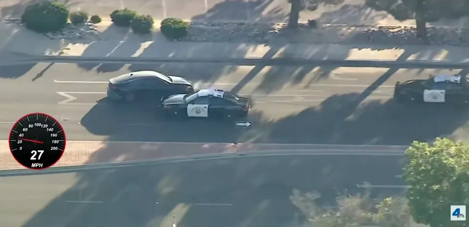 Suspect Linked to Deadly Pomona Shooting Arrested After Long CHP Chase From Castaic to Lancaster