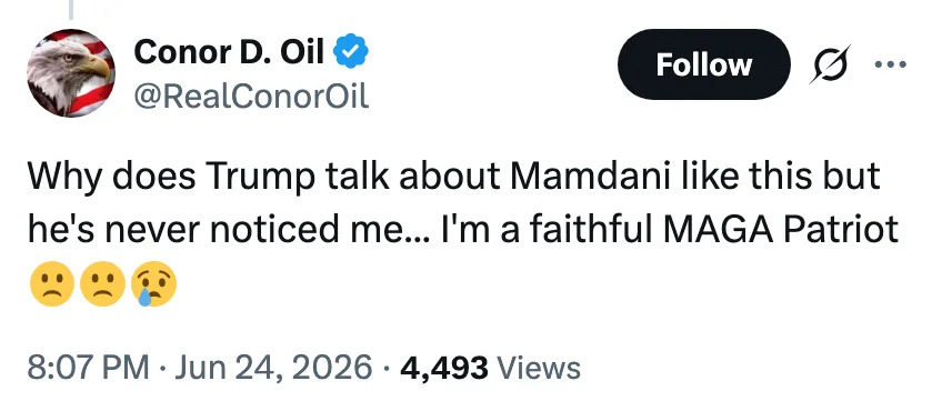 Donald Trump Praised NY Assemblymember Zohran Mamdani So Enthusiastically Some MAGA Supporters Seemed Jealous
