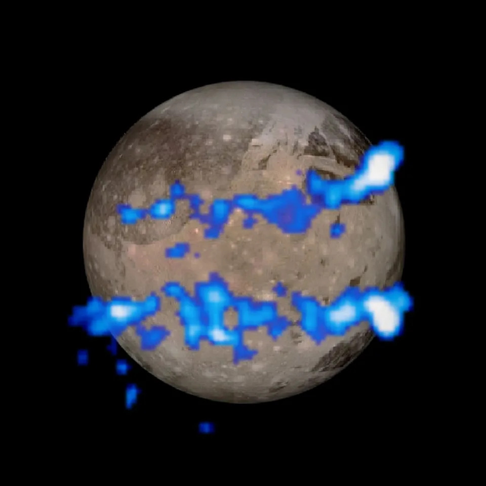 Juno je otkrio „perle“ na Ganimedu: šta nam govore auroralne mrlje na najvećem mesecu
