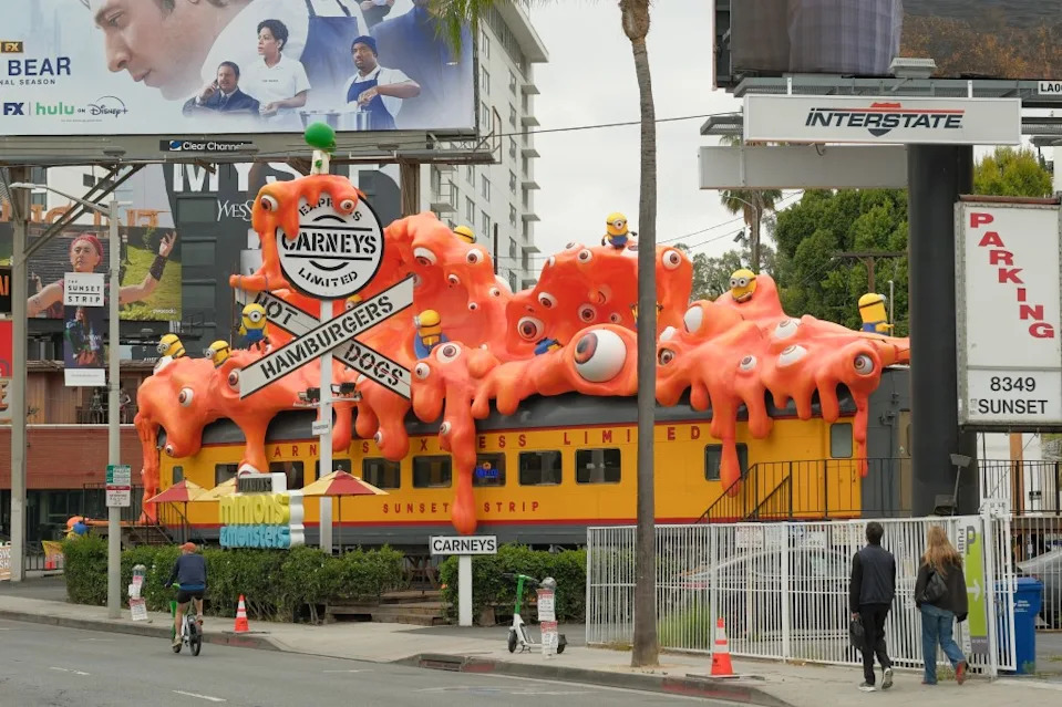 Brazen Daylight Heist: Minion 'Todd' Stolen From Carney’s Train on Sunset Boulevard