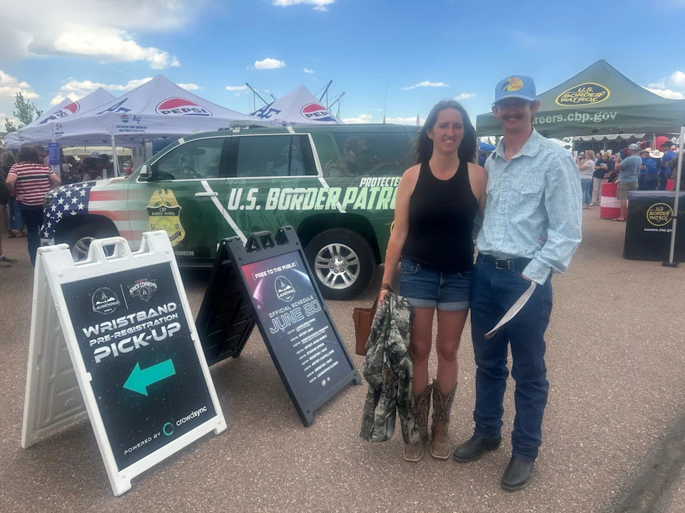 Space Cowboys Rodeo Turns Into Recruitment Rally: Space Force and Border Patrol Court New Recruits at Air Force Academy