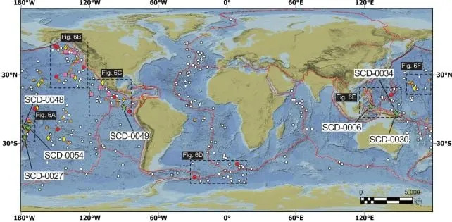 Otkriveno 73 Dosad Neviđene Submorske Vulkan‑Kaldere Otprilike Po Celom Okeanu