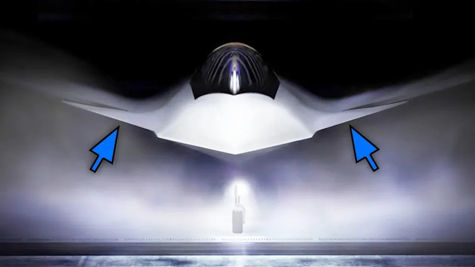 Zašto F-47 Izgleda Neobično? Viralni Snimak Iz Area 51 Otkriva Kanarde i Neočekivanu Planformu