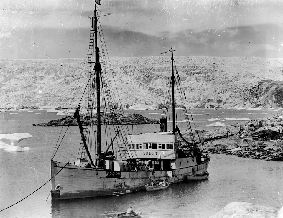 Prve fotografije olupine broda Quest, na kojem je umro Ernest Shackleton