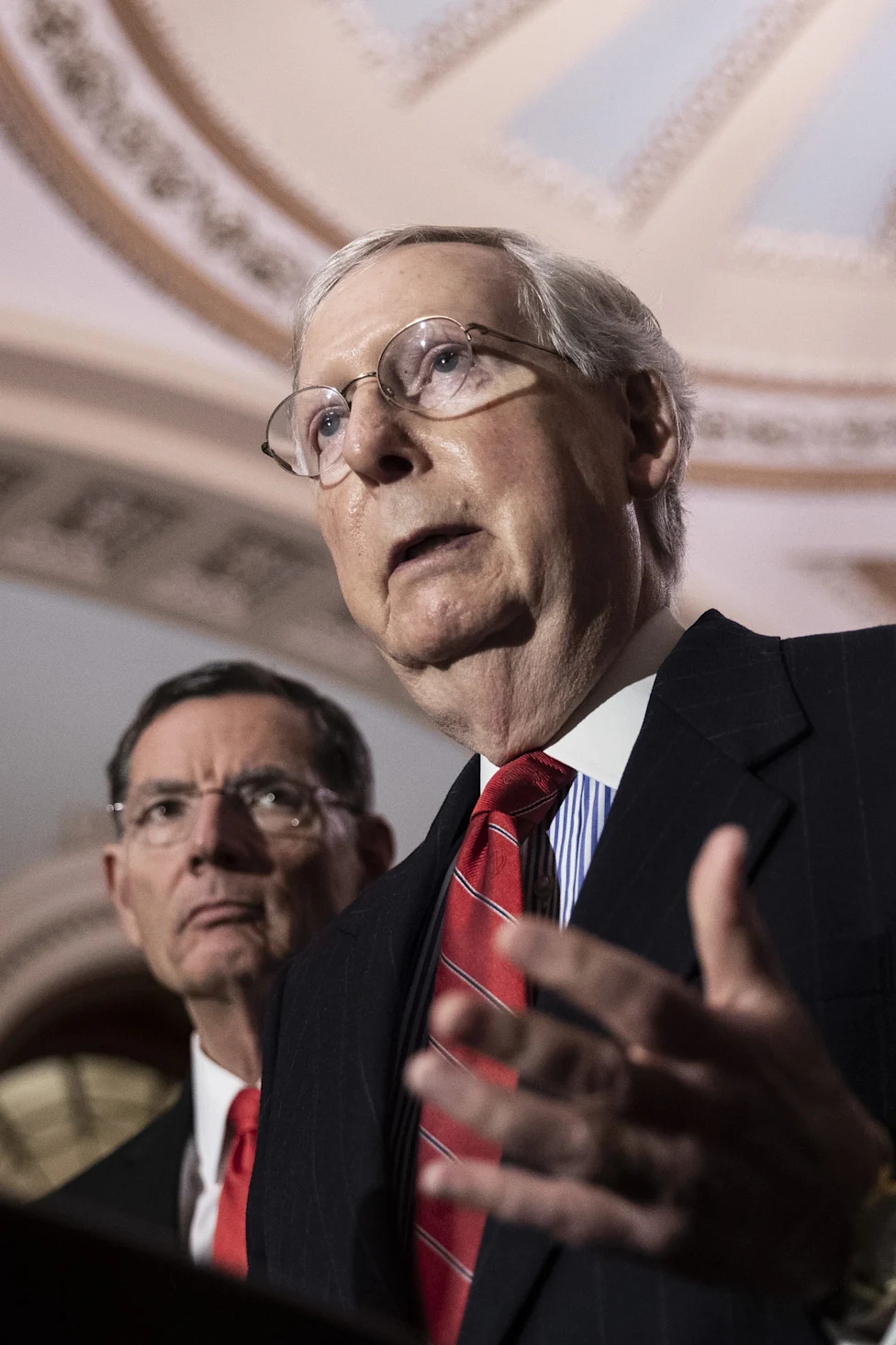 Elaine Chao Returns From China After McConnell Hospitalization, Office Pushes Back Against Online Claims