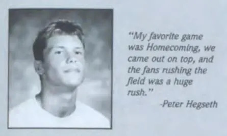 Fact Check: Viral 'Punk' Yearbook Photo Of Pete Hegseth Is AI-Generated — Real Yearbook Portraits Differ