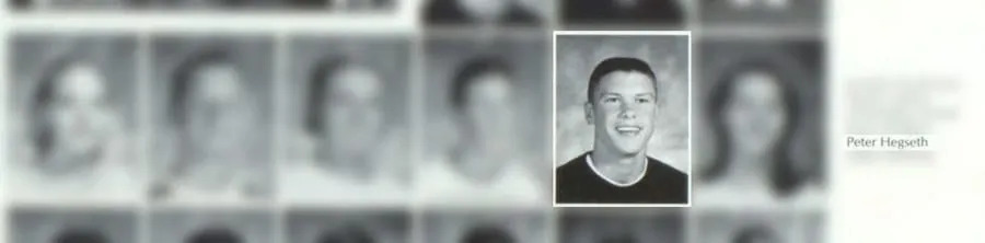 Fact Check: Viral 'Punk' Yearbook Photo Of Pete Hegseth Is AI-Generated — Real Yearbook Portraits Differ
