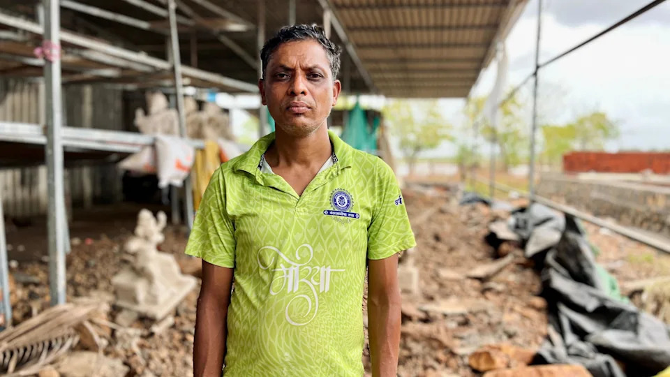 Floods Wipe Out Months of Work for Raigad’s Ganesh Idol Makers Ahead of Festival
