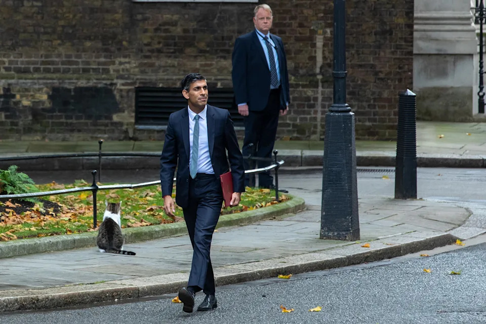Larry, Mačak 10 Downing Streeta, Dočekuje Andyja Burnhama — 15 Godina 'Chief Mouser' U Fotografijama