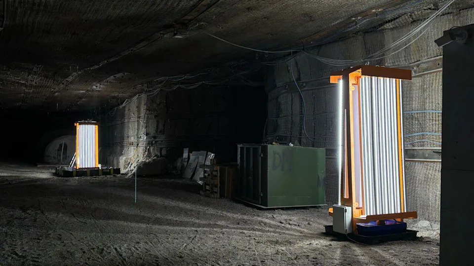 Najdublja Vertikalna Farma Na Svetu: Salata I Pak Čoi Rastu 1,1 km Pod Zemljom