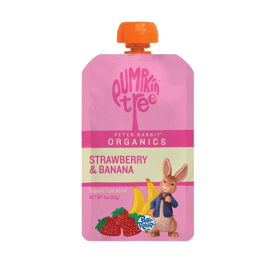 Nationwide Recall: Peter Rabbit Organics Banana & Strawberry Purée Pulled Over Possible Soft-Plastic Contamination — Check Your Pouches