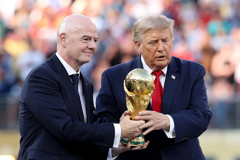 Trump Shares Edited World Cup Clip That Removes Awkward Stage Moment
