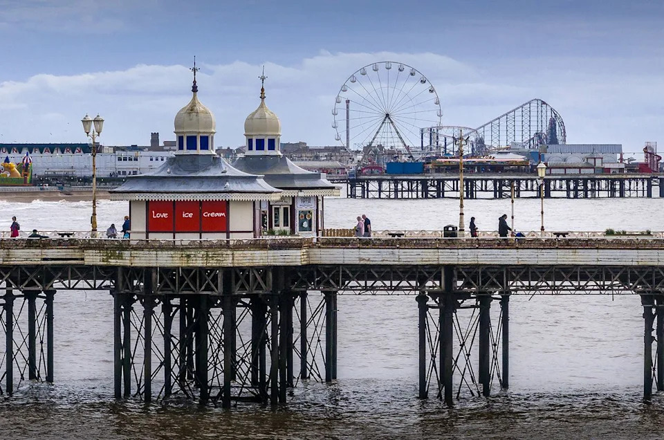 Helmet-Cam Footage Shows RNLI Lifeboat Rescue Two Boys Trapped Under Blackpool Pier During Surging Tide