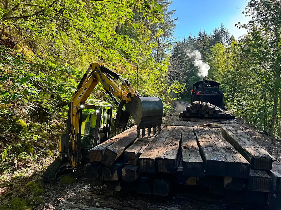 Mt. Rainier Scenic Railroad Begins Major Track Rehab — $28M Grant Sought To Restore Service To Eatonville