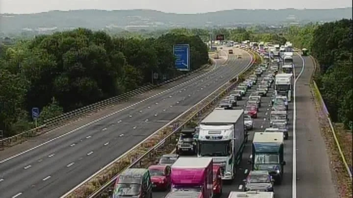 Baby Overheats After M5 Closure: Mother Urges Caution as Traffic Halts Leave Cars Baking
