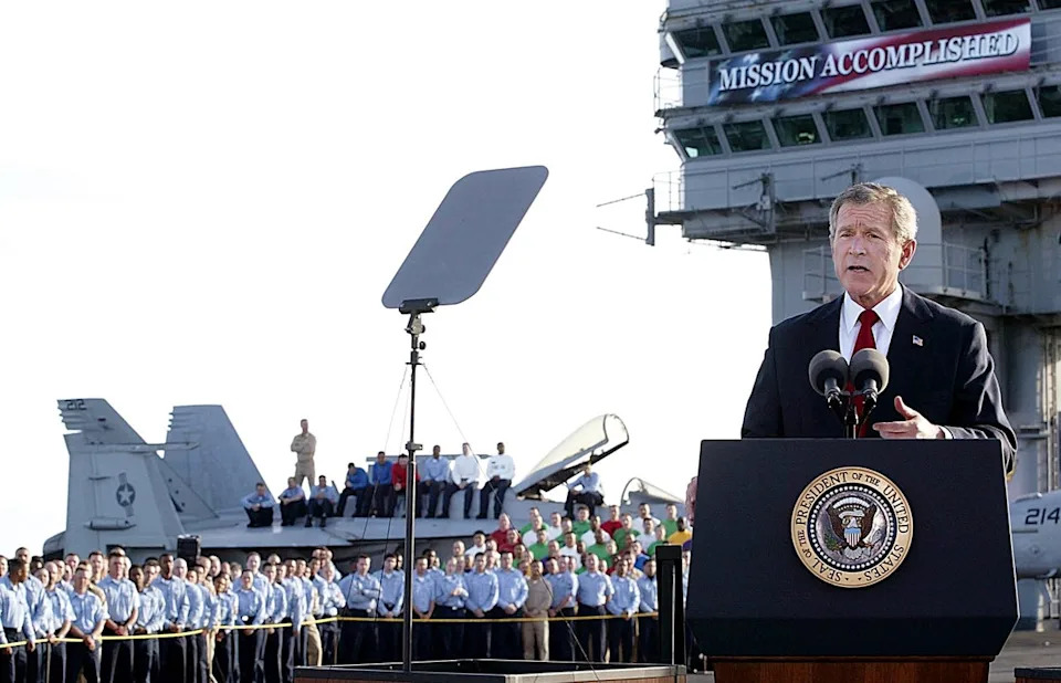 Fox Pundit Says Trump's 'We Won' Iran Claim Echoes Bush's 'Mission Accomplished' Misstep