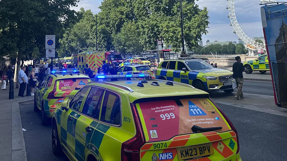 Pet policajaca povređeno u centru Londona nakon sudara patrolnog čamca s Mostom Westminster
