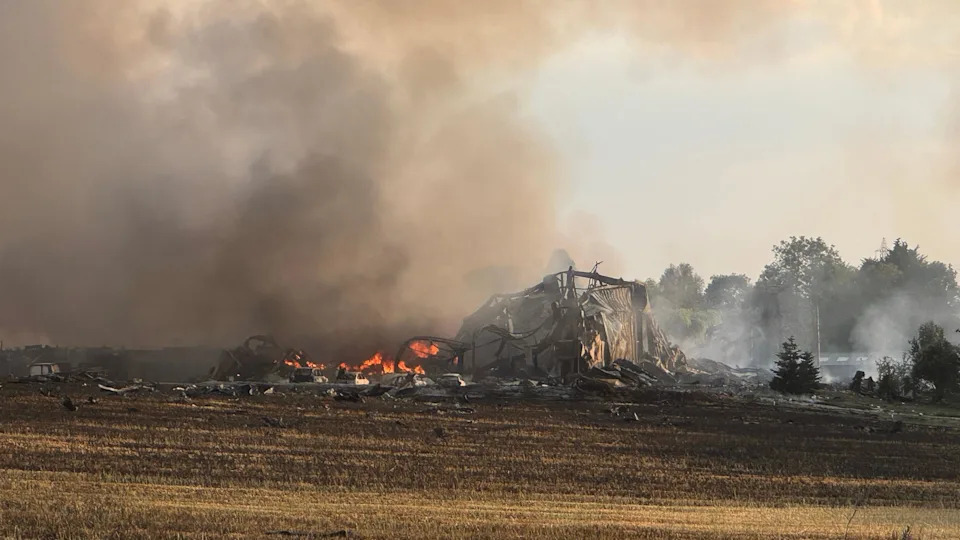 Huge Explosion Rips Through Essex Industrial Unit — 'Ball of Fire' Seen, Sonic-Boom-Like Blast Heard Miles Away