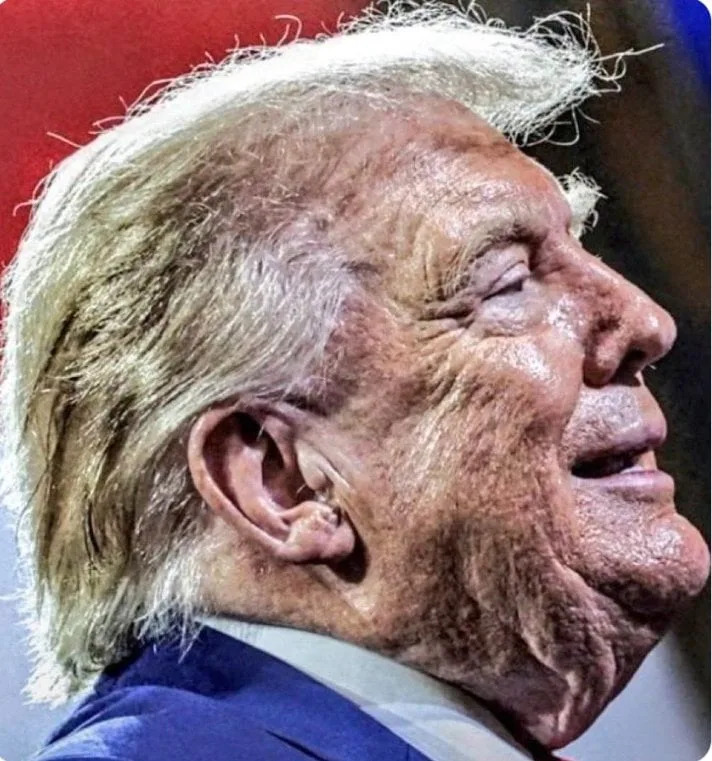 Fact Check: Viral Trump Photo Was Digitally Altered To Exaggerate Wrinkles, Add Blemishes And Lighten Skin
