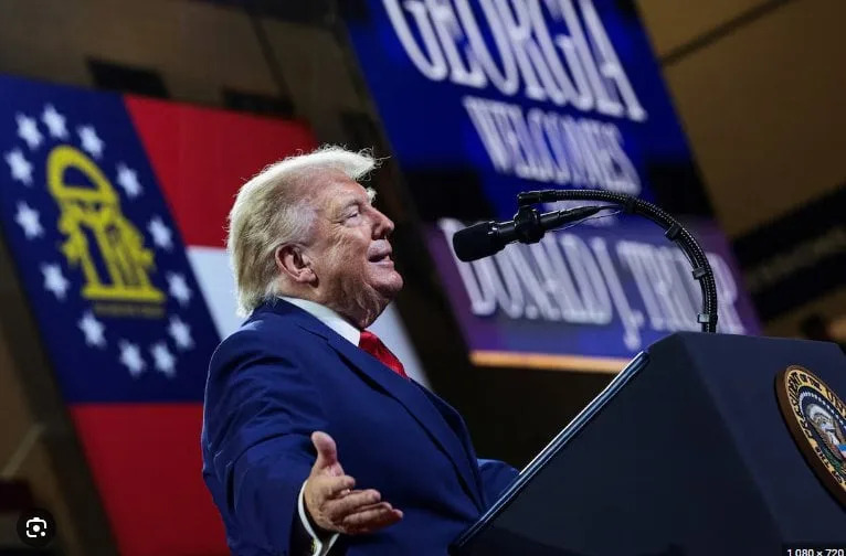 Fact Check: Viral Trump Photo Was Digitally Altered To Exaggerate Wrinkles, Add Blemishes And Lighten Skin