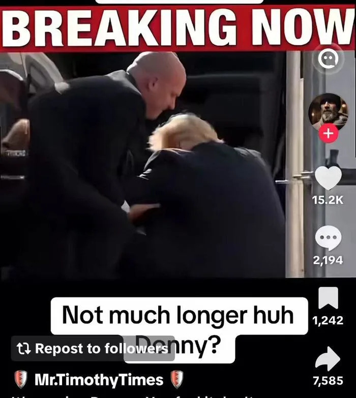 Fact Check: Viral Clip of Trump Falling Into Limo Is AI-Generated Fake