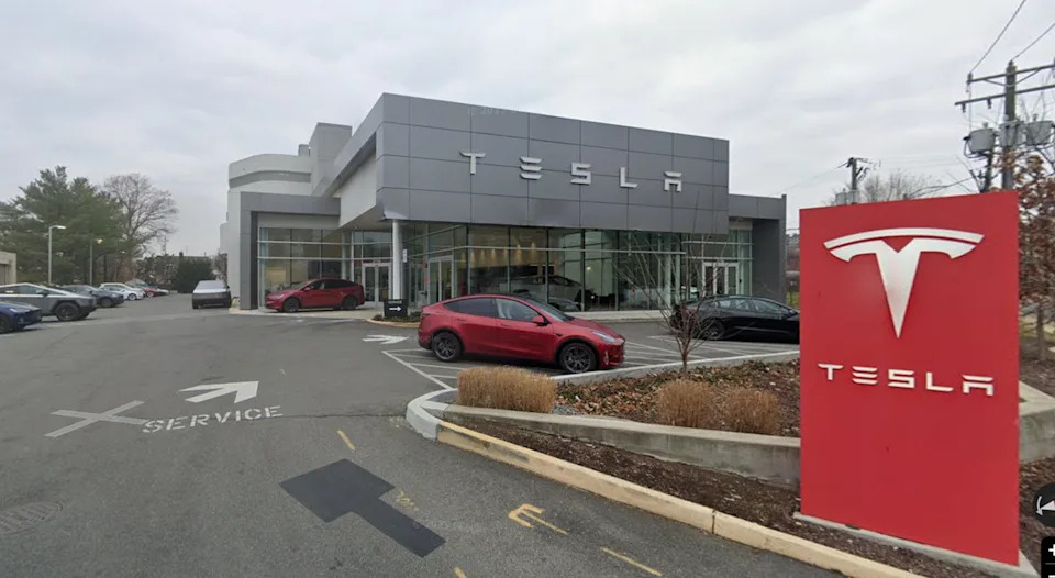 Lawsuit Says Tesla Model Y Was Left in 'Insane' Mode — Test Driver Crashes Into Salon, Seeks $10M+