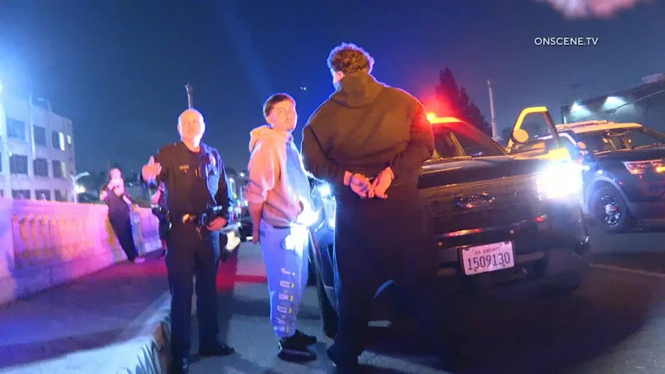 LA Drivers Livestream Their Own High-Speed LAPD Chase — 4 Arrested