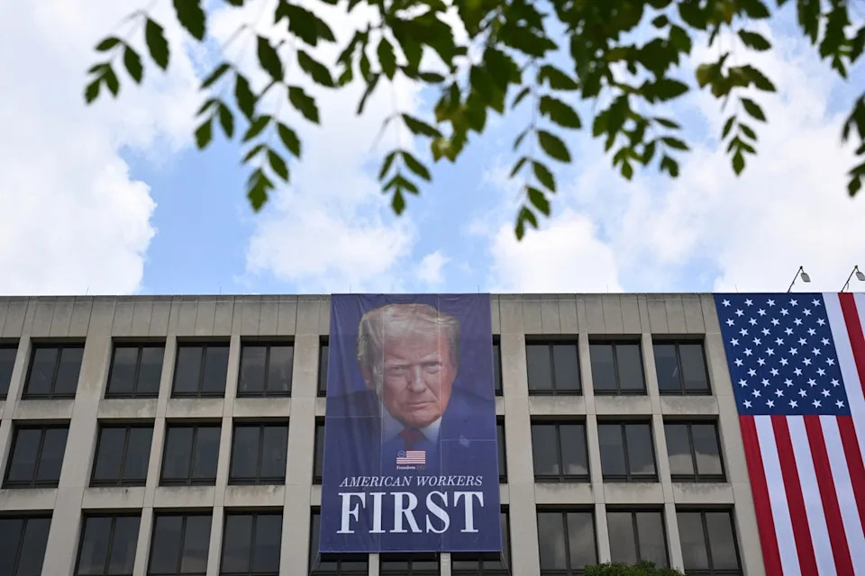 DOJ Spent Almost $1M on Giant Trump Banners for RFK 'Beautification Project,' Documents Show