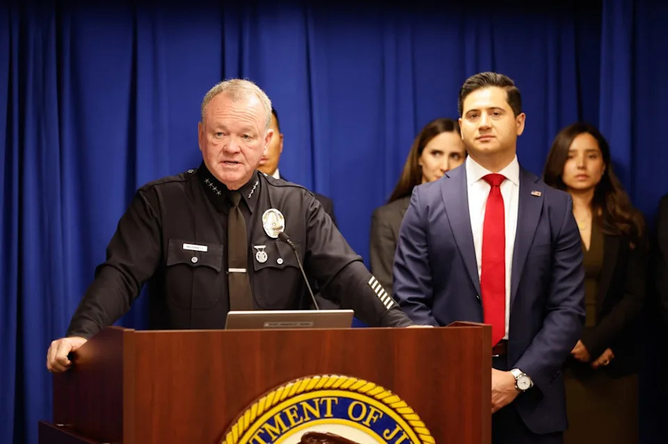 LAPD Chief: City Needs 12,500 Officers as Ranks Shrink Ahead of 2028 Olympics