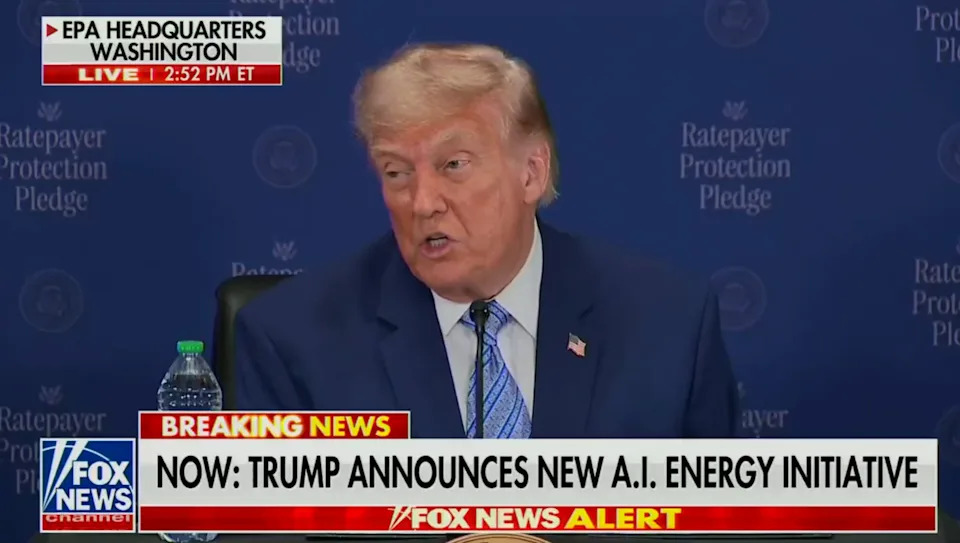 Trump's Call to Back Data Centers Goes Viral: 