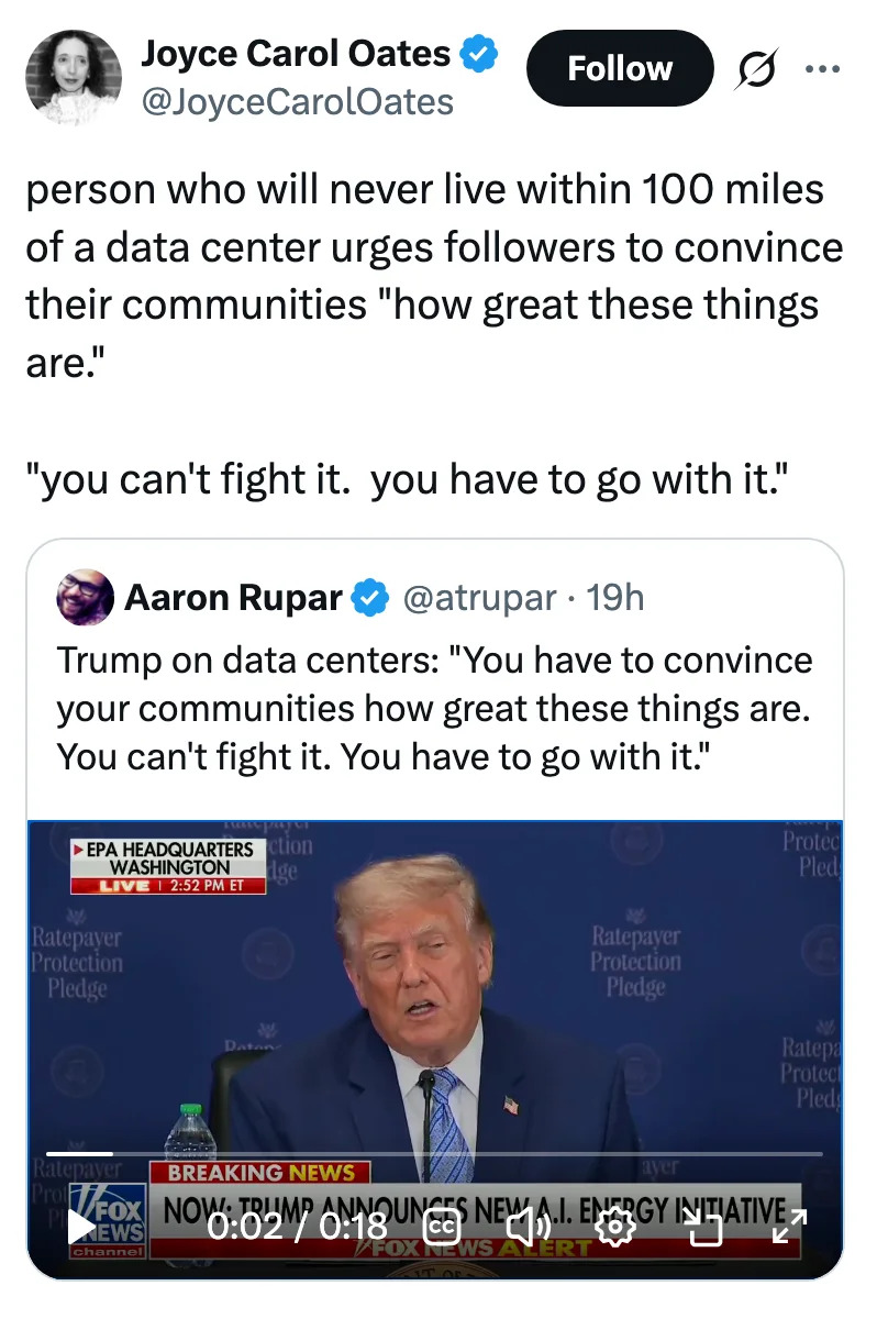 Trump's Call to Back Data Centers Goes Viral: 