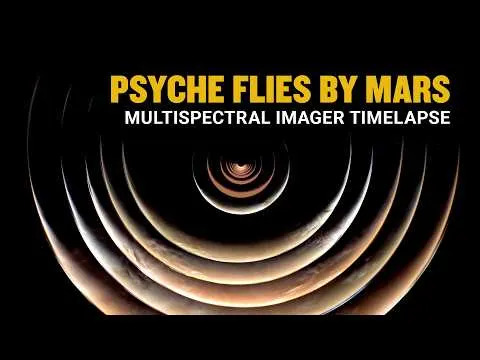 Psyche Proletela 4.600 km Od Marsa i Snimila Hipnotički Time‑Lapse — Put Ka Metalnom Asteroidu