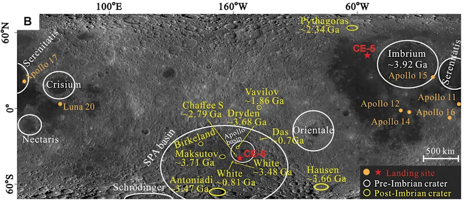 Chang'e-6 Menja Priču: Mesečevi Uzorci Pokazuju Postepeni Pad Sudara Umesto Jednog Kataklizmičnog Vrhunca